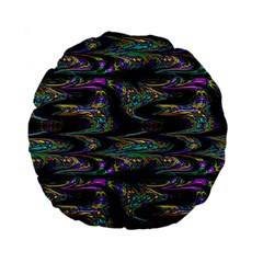 Abstract Art - Adjustable Angle Jagged 2 Standard 15  Premium Flano Round Cushions by EDDArt