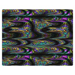 Abstract Art - Adjustable Angle Jagged 2 Double Sided Flano Blanket (medium)  by EDDArt