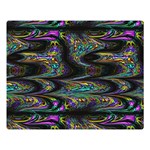 Abstract Art - Adjustable Angle Jagged 2 Double Sided Flano Blanket (Large)  80 x60  Blanket Front