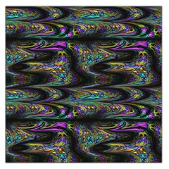 Abstract Art - Adjustable Angle Jagged 2 Large Satin Scarf (square) by EDDArt