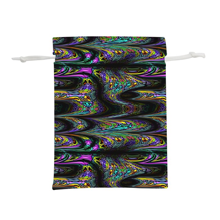 Abstract Art - Adjustable Angle Jagged 2 Lightweight Drawstring Pouch (S)