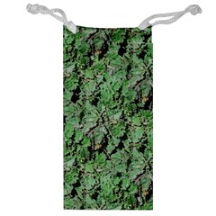 Botanic Camouflage Pattern Jewelry Bag