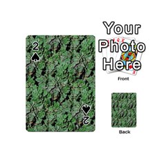 Botanic Camouflage Pattern Playing Cards 54 Designs (mini)