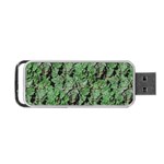 Botanic Camouflage Pattern Portable USB Flash (One Side) Front