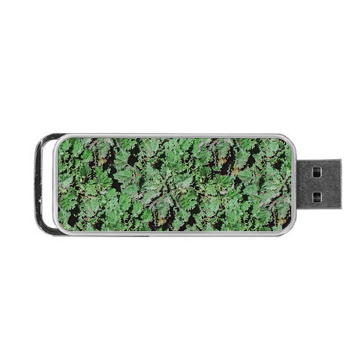 Botanic Camouflage Pattern Portable USB Flash (One Side)