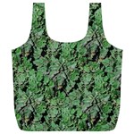 Botanic Camouflage Pattern Full Print Recycle Bag (XL) Front