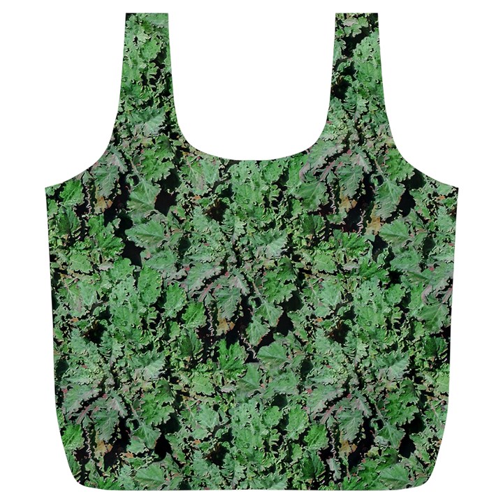 Botanic Camouflage Pattern Full Print Recycle Bag (XL)