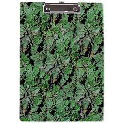 Botanic Camouflage Pattern A4 Clipboard