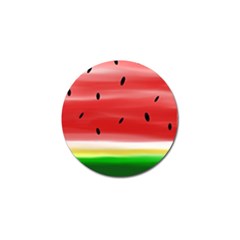 Painted Watermelon Pattern, Fruit Themed Apparel Golf Ball Marker (10 Pack) by Casemiro