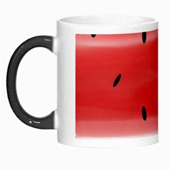 Painted Watermelon Pattern, Fruit Themed Apparel Morph Mugs by Casemiro