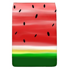 Painted Watermelon Pattern, Fruit Themed Apparel Removable Flap Cover (l) by Casemiro