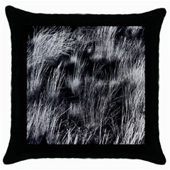 Field Of Light Abstract 1 Throw Pillow Case (black) by DimitriosArt