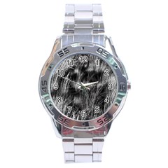 Field Of Light Abstract 1 Stainless Steel Analogue Watch by DimitriosArt