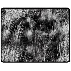 Field Of Light Abstract 1 Double Sided Fleece Blanket (medium)  by DimitriosArt