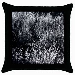 Field Of Light Abstract 2 Throw Pillow Case (black) by DimitriosArt