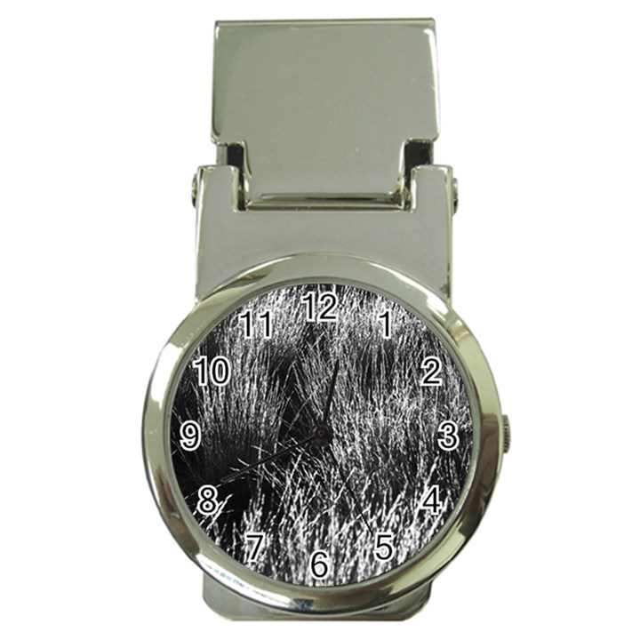 Field of light abstract 2 Money Clip Watches