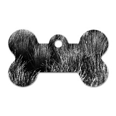 Field Of Light Abstract 2 Dog Tag Bone (two Sides) by DimitriosArt