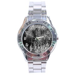 Field Of Light Abstract 2 Stainless Steel Analogue Watch by DimitriosArt