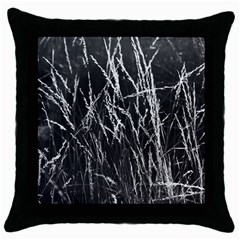 Field Of Light Abstract 3 Throw Pillow Case (black) by DimitriosArt