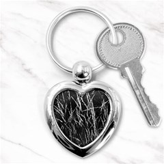 Field Of Light Abstract 3 Key Chain (heart) by DimitriosArt