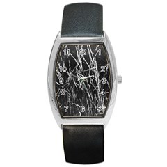 Field Of Light Abstract 3 Barrel Style Metal Watch by DimitriosArt