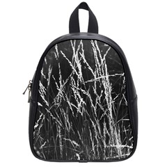 Field Of Light Abstract 3 School Bag (small) by DimitriosArt