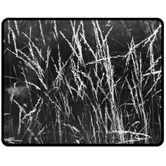 Field Of Light Abstract 3 Double Sided Fleece Blanket (medium)  by DimitriosArt