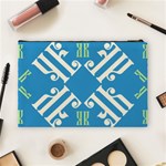 Abstract pattern geometric backgrounds   Cosmetic Bag (Large) Back