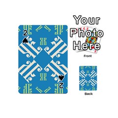 Abstract Pattern Geometric Backgrounds   Playing Cards 54 Designs (mini) by Eskimos