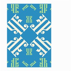 Abstract Pattern Geometric Backgrounds   Small Garden Flag (two Sides) by Eskimos