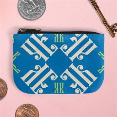 Abstract Pattern Geometric Backgrounds   Mini Coin Purse by Eskimos