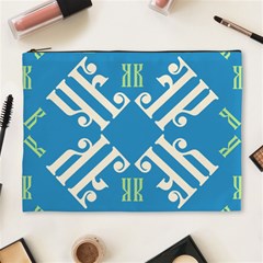 Abstract Pattern Geometric Backgrounds   Cosmetic Bag (xl) by Eskimos