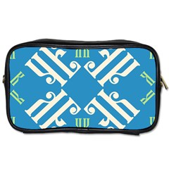 Abstract Pattern Geometric Backgrounds   Toiletries Bag (two Sides) by Eskimos