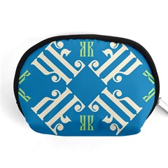 Abstract Pattern Geometric Backgrounds   Accessory Pouch (medium) by Eskimos