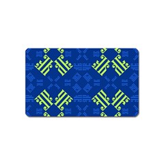 Abstract Pattern Geometric Backgrounds   Magnet (name Card) by Eskimos