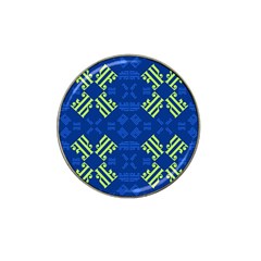 Abstract Pattern Geometric Backgrounds   Hat Clip Ball Marker by Eskimos