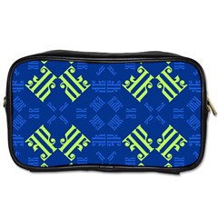 Abstract Pattern Geometric Backgrounds   Toiletries Bag (two Sides) by Eskimos