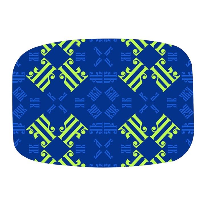 Abstract pattern geometric backgrounds   Mini Square Pill Box