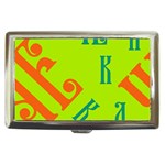 Abstract pattern geometric backgrounds   Cigarette Money Case Front