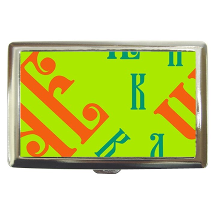 Abstract pattern geometric backgrounds   Cigarette Money Case