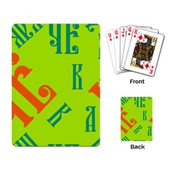 Abstract Pattern Geometric Backgrounds   Playing Cards Single Design (rectangle) by Eskimos