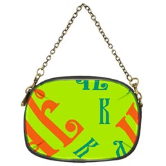 Abstract Pattern Geometric Backgrounds   Chain Purse (one Side) by Eskimos