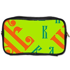 Abstract Pattern Geometric Backgrounds   Toiletries Bag (two Sides) by Eskimos