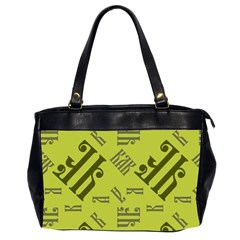 Abstract Pattern Geometric Backgrounds   Oversize Office Handbag (2 Sides) by Eskimos