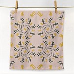 Abstract pattern geometric backgrounds   Face Towel Front