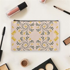 Abstract Pattern Geometric Backgrounds   Cosmetic Bag (medium) by Eskimos