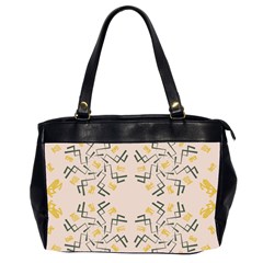 Abstract Pattern Geometric Backgrounds   Oversize Office Handbag (2 Sides) by Eskimos