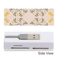 Abstract Pattern Geometric Backgrounds   Memory Card Reader (stick) by Eskimos