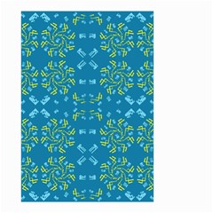 Abstract Pattern Geometric Backgrounds   Small Garden Flag (two Sides) by Eskimos