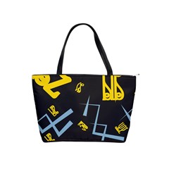 Abstract Pattern Geometric Backgrounds   Classic Shoulder Handbag